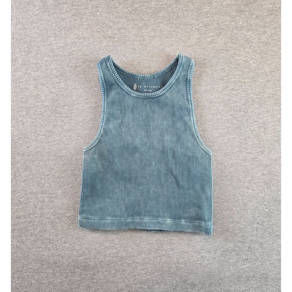 FP Movement by Free People Tops - FP Movement by Free People Blue Tank Top